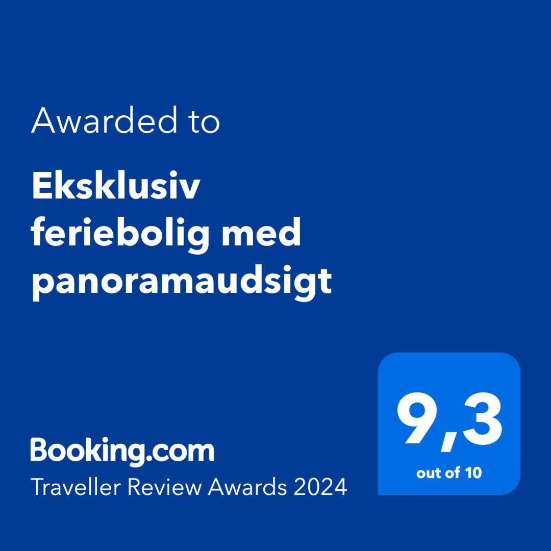 Eksklusiv feriebolig med panoramaudsigt Villa Munkebo Eksteriør billede